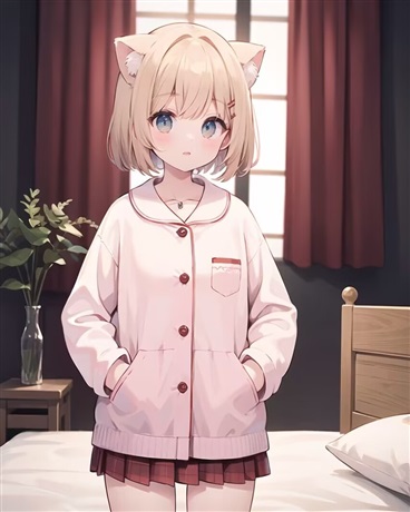 被少女们包围的猫娘已无处可逃了