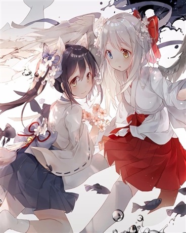 异世魔女转生与她成为了巫女