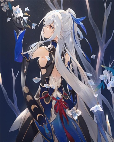 过着正常生活的镜流