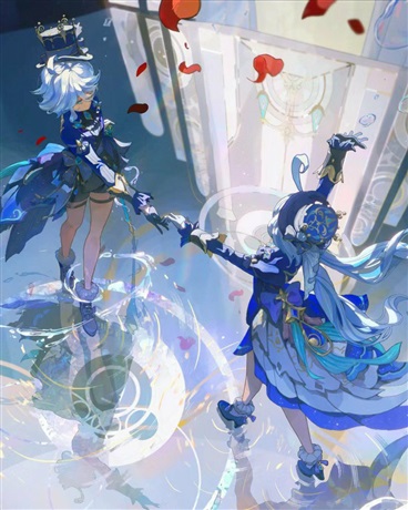 芙宁娜来到崩坏3