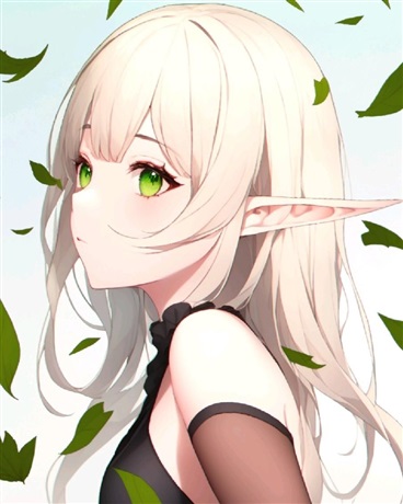 精灵少女总能在关键时刻出现