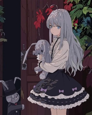 转生恶龙不会梦见白发少女