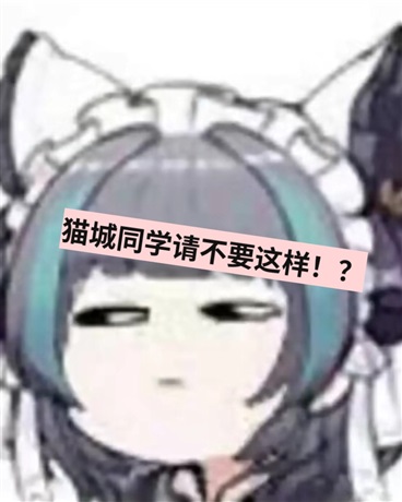 猫城同学请不要这样！？
