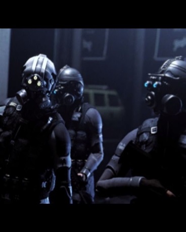 黑色守望指挥官与人形