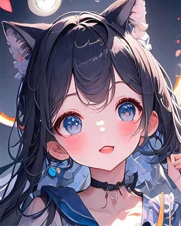 可爱的猫耳转校生要和我同居？！