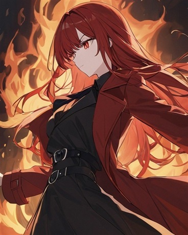 灼热的炎魔少女与青春男