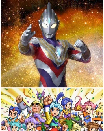 特利迦穿越神兵小将的世界