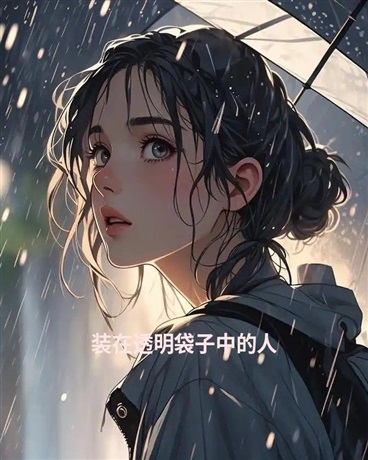 装在透明袋子中的人