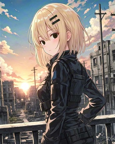 我居然被美少女雇佣兵救了？