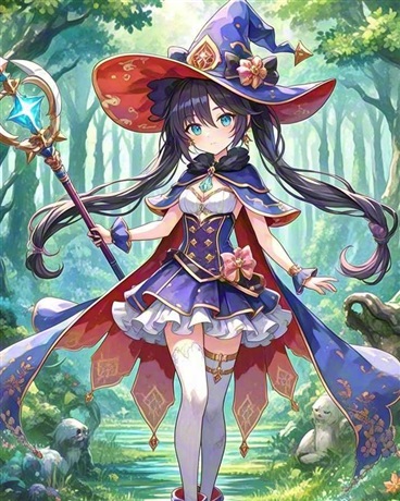 女魔法师和野兽