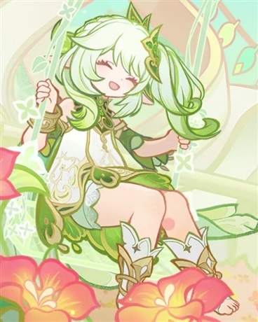 穿越原神小游戏，靠选择技能封神