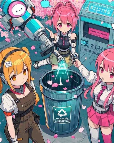 与垃圾桶恋爱的正确打开方式