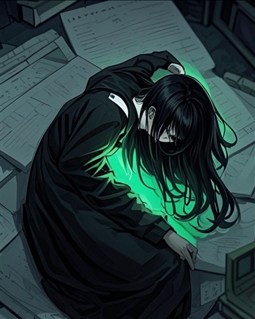 不登校后懦弱变女只能下水