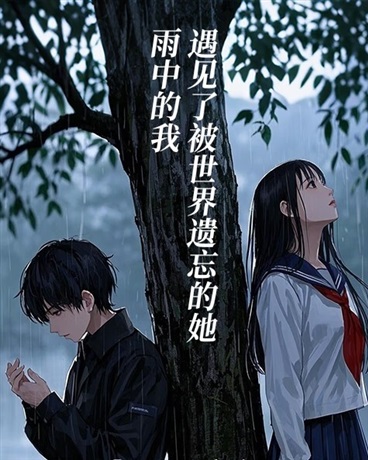 雨中的我遇见了被世界遗忘的她