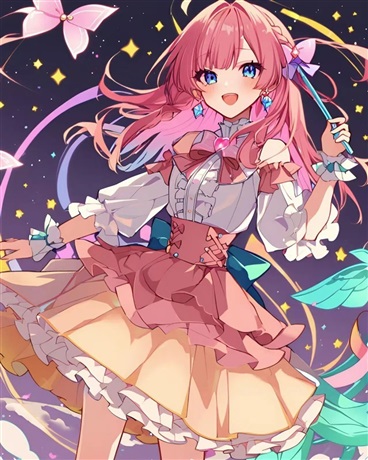 魔法少女堂堂登场！