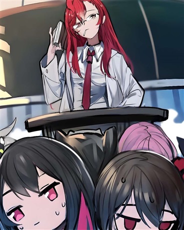 行走在魔女兵器的少女科学家