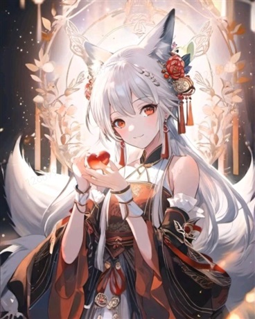 她的狐狸耳朵藏不住