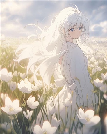 变成白发大小姐