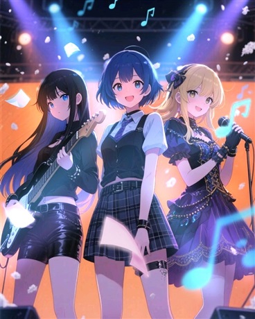 激奏！我的少女乐队竟如此白学！