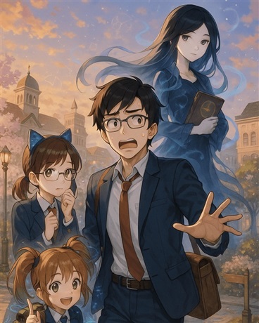 怕鬼男生的超自然校园日常