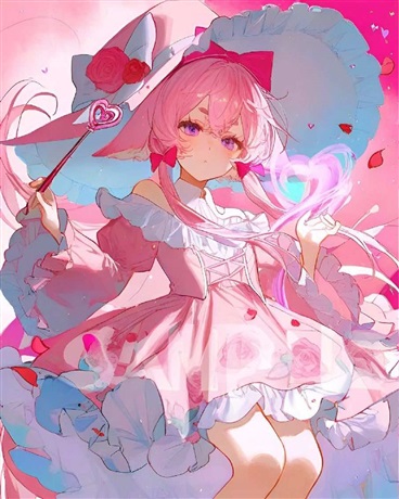 不是，谁家魔法少女用狼牙棒啊？