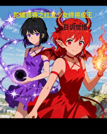 陀螺竞赛之红龙少女终将成王
