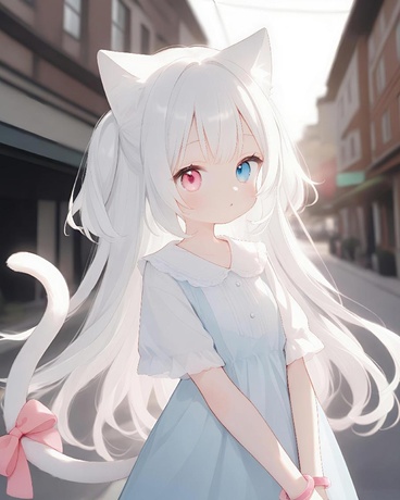 白毛小猫咪不想再被治愈