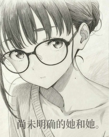 尚未明确的她和她