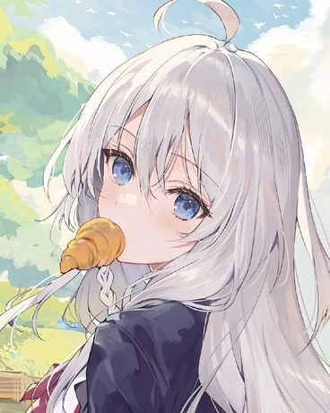 白毛大人会一直忍耐直至剩粒！