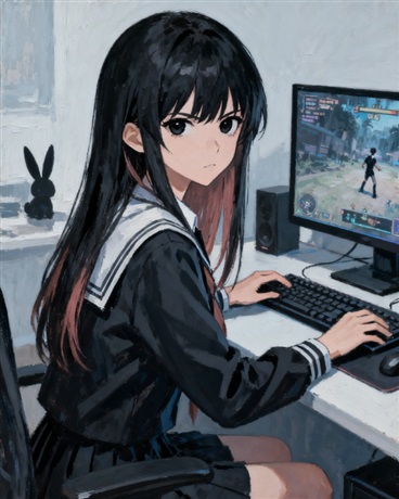 高岭之花与我成为硬核游戏队友！