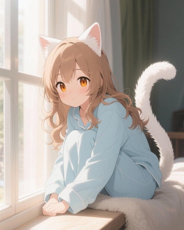 变成猫娘后好兄弟非要养我