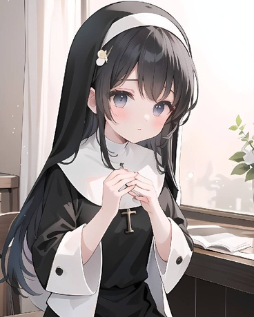 冷血少女被白毛修女过度保护了