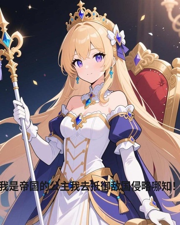 帝国的公主去抵御敌国侵略