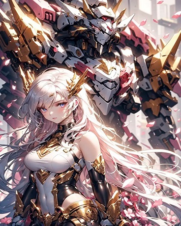 立志成为机甲师的机甲单兵少女