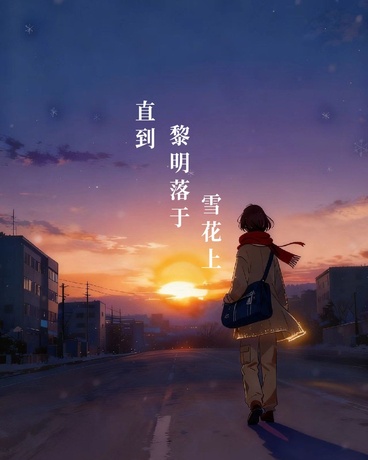 直到黎明落于雪花上