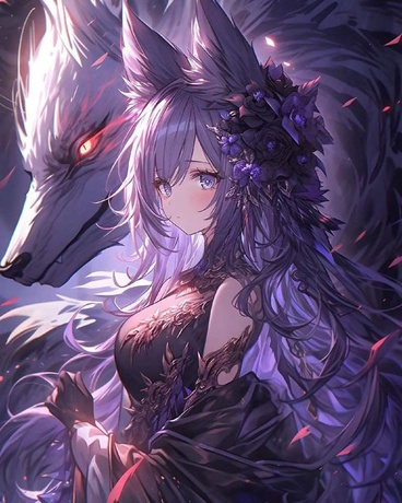 白狐小姐绝不会沦为毛绒抱枕！