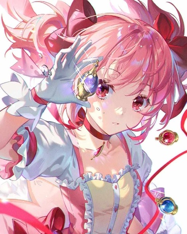 穿上女装后成为魔法少女