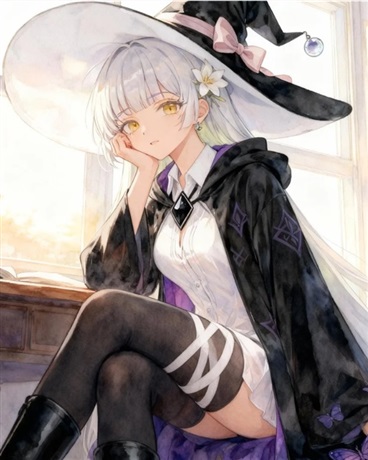 哦内该，魔l法少l女小姐！