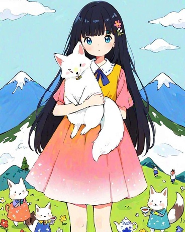 山野的少女与怪异的访客们