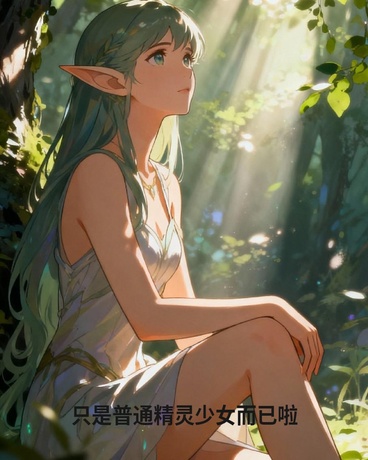 只是普通精灵少女