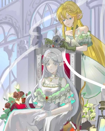 被前任王女殿下按在无实王座上