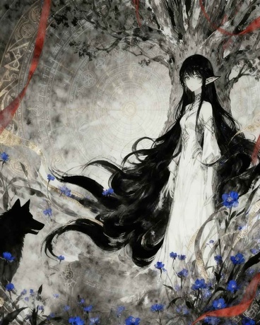 光暗同枝：精灵双生的禁忌恋歌