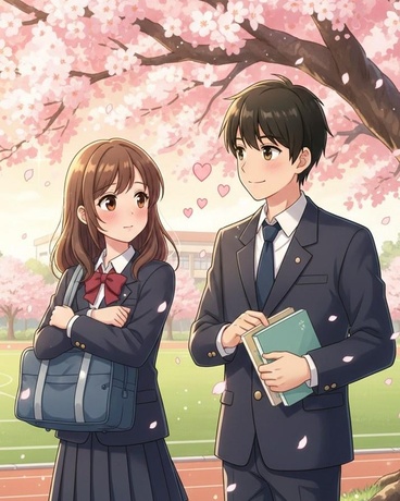 櫻花樹下的心事