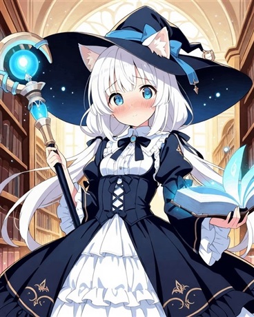 变成超超超害羞的魔法猫娘