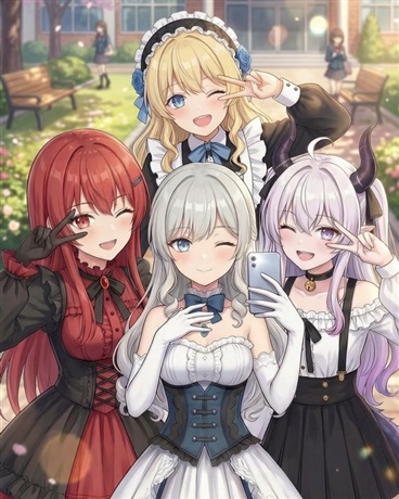 幻想成真后，她们都来了