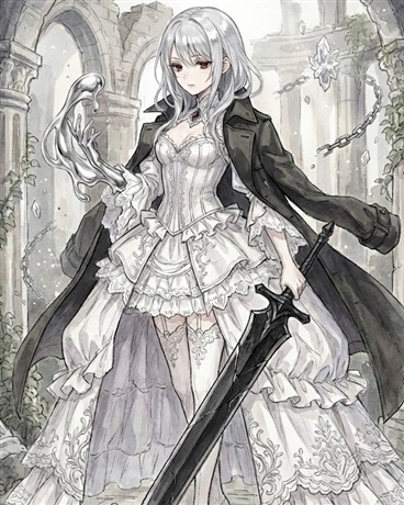 银盐下的葬礼以及她身后的魔女