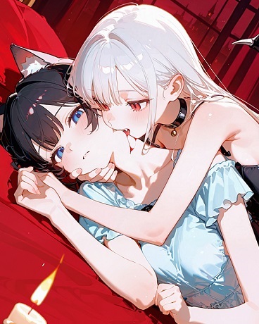 变成猫娘的我怎会爱上病娇血姬？