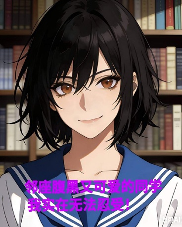 邻座的同学感觉有些腹黑