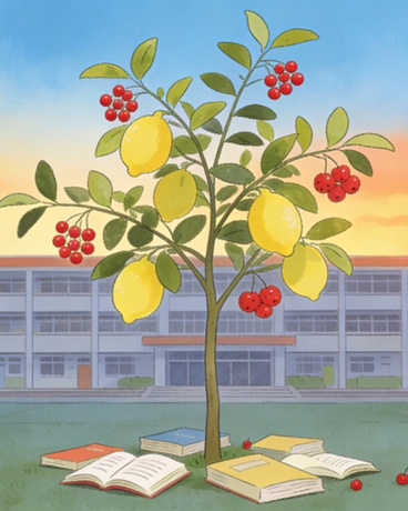 红豆山楂柠檬树