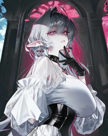 镜中血姬，认不清现实只会哈气